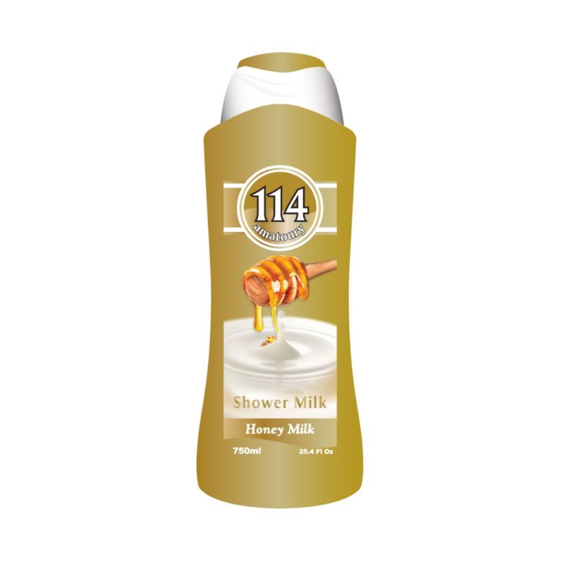 AMATOURYShower Gel Honey & Moisturizing Milk 750ML