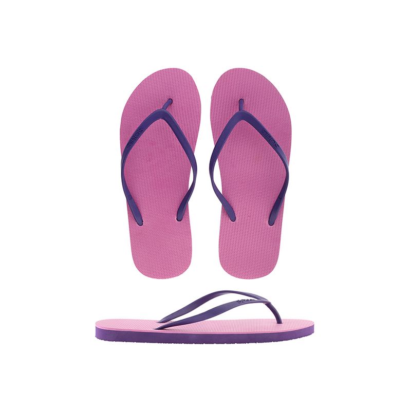 Souls 'Comfort' Australian Massage Thong - Pink Peacock - EVA Foam & Natural Rubber