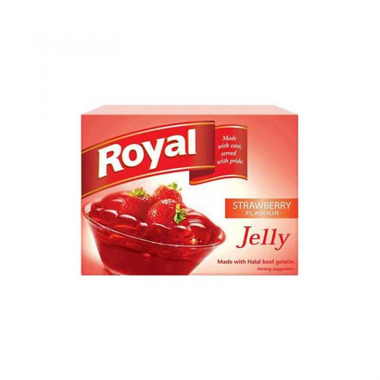 Royal Gelatin Strawberry Jello Halal 85G Lebanon Shopping