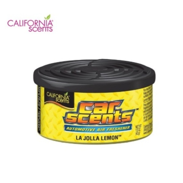 California Scents Car Scents – La Jolla Lemon Air Freshener