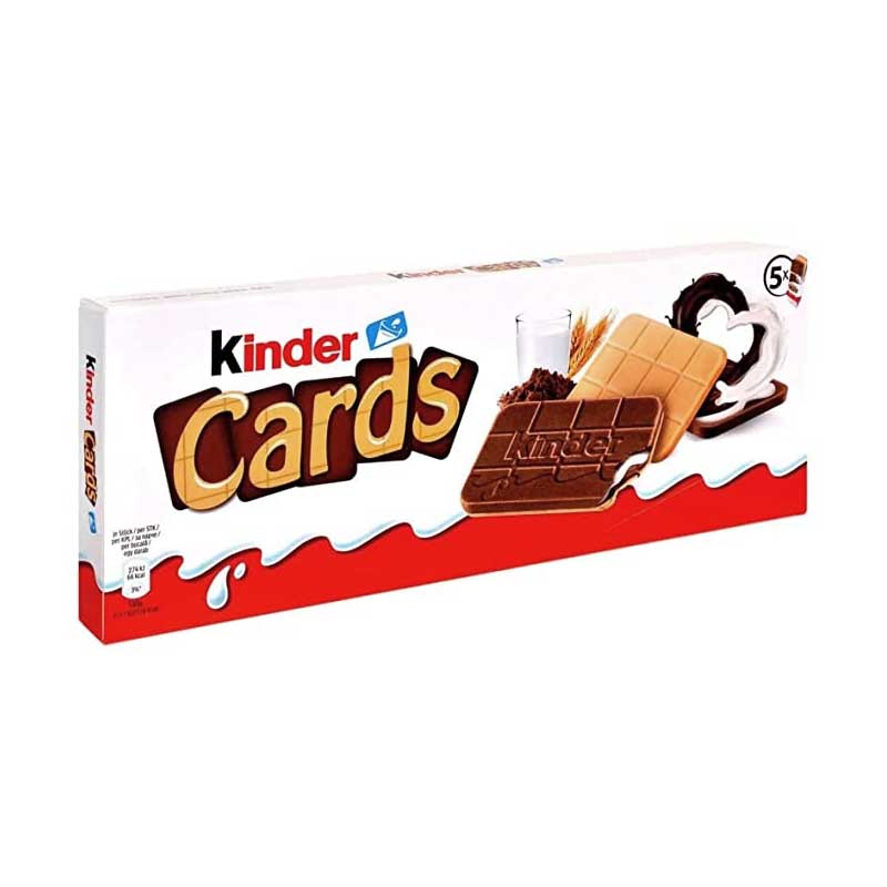 Kinder - Kinder Cards (128g) commandez en ligne avec Flink !
