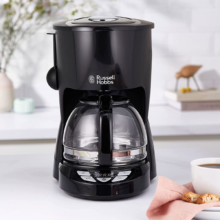 Russell Hobbs Coffee maker 1.25 liter + Free Barista Filtered American  Coffee (454g) –  Lebanon Shopping Buy Online