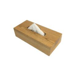 Wooden Big Tissue Box - Natural - 26x12x7cm - Flow Collection