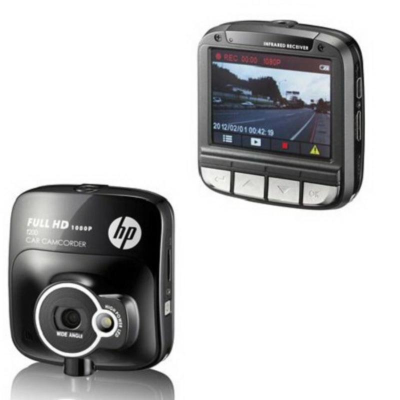 HP Dash Cam Full HD Car Dashboard Camera Recorder with 128 Degree