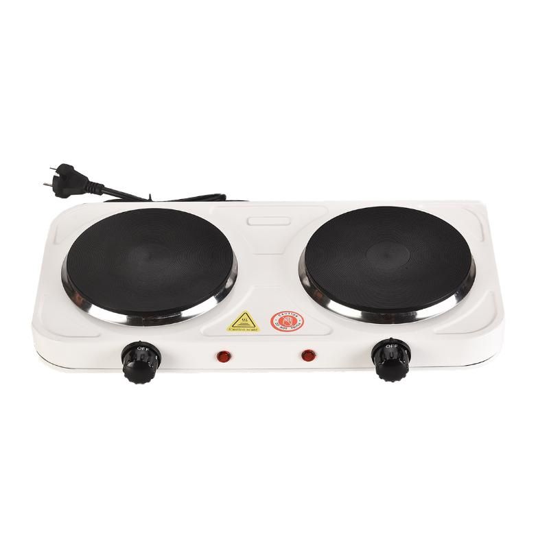 Queen.Y 2000W Portable Countertop Cooking, Small Electric Double Burner 110v Hot Plate Heating Cooktop Camping Dorm Stove Cooker With With 5 Adjustable Temperatures Queen.Y 2000W Portable Countertop Cooking, Small Electric Double Burner 110v Hot Plate Heating Cooktop Camping Dorm Stove Cooker With With 5 Adjustable Temperatures
