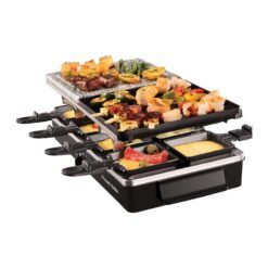 Russell Hobbs - Multi Raclette 3 in 1 Raclette, Grill & Stone 1400W 8 people