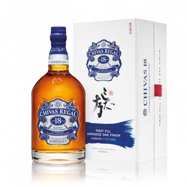 Chivas Regal 1 liter 18 years Ultimate Cask Japanese Oak Scotch