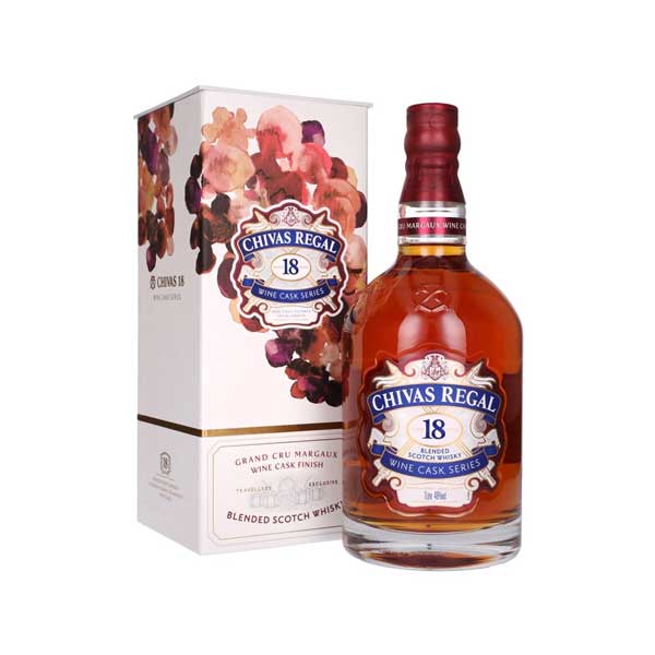 Chivas Regal 1 liter 18 years Wine Cask Margaux Exclusive And