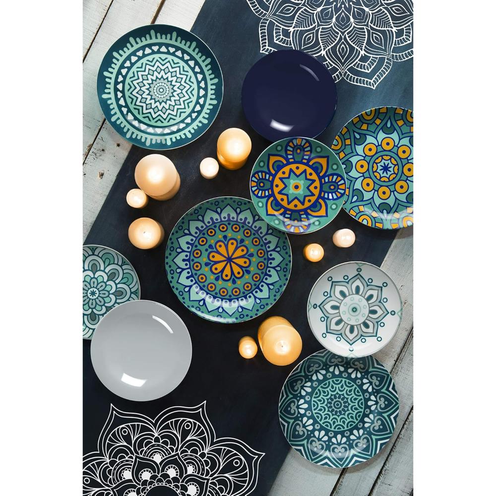 Mandala Mediterraneo Dinner Set 18 Pieces - Image 2